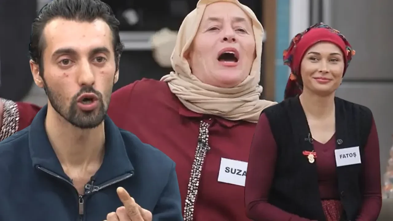 Gelinim Mutfakta Suzan Hanım oğluna resti çekti, Ali stüdyoyu terk etti! Ben oğlumu Fatoş'a bırakmayacağım