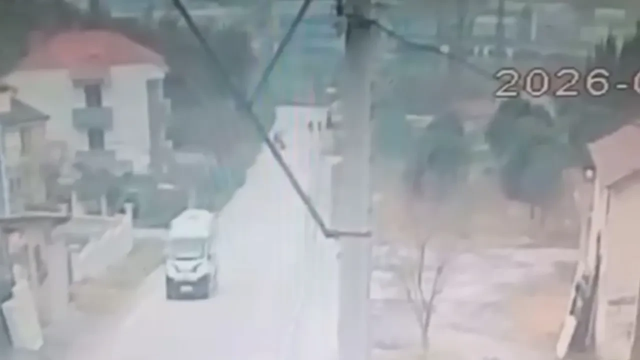 Küçük kızı hayattan koparan kazanın görüntüleri ortaya çıktı