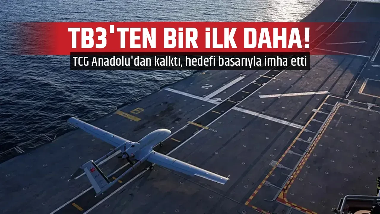 TB3'TEN BİR İLK DAHA!