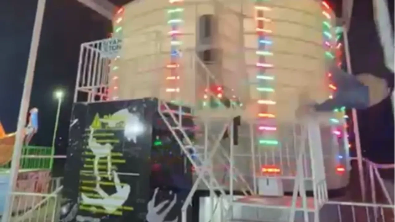  Edirne'deki lunapark faciasının dehşet anları kamerada!