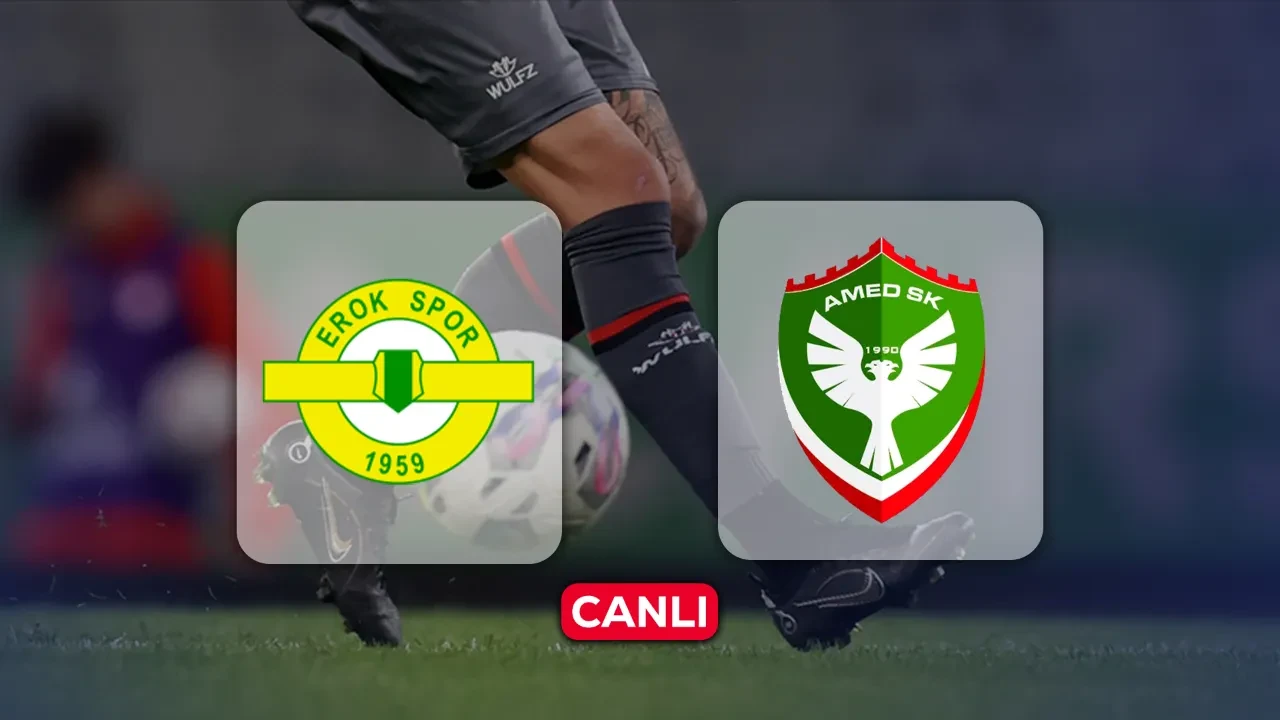 Erokspor Amedspor hangi kanalda, CANLI nereden izlenir? Maç başlıyor