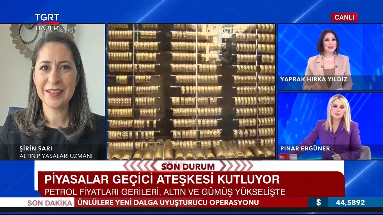 Gram altında 600 lira fark! Şirin Sarı TGRT canlı yayınında altın alıp satacaklar için çarpıcı noktayı açıkladı
