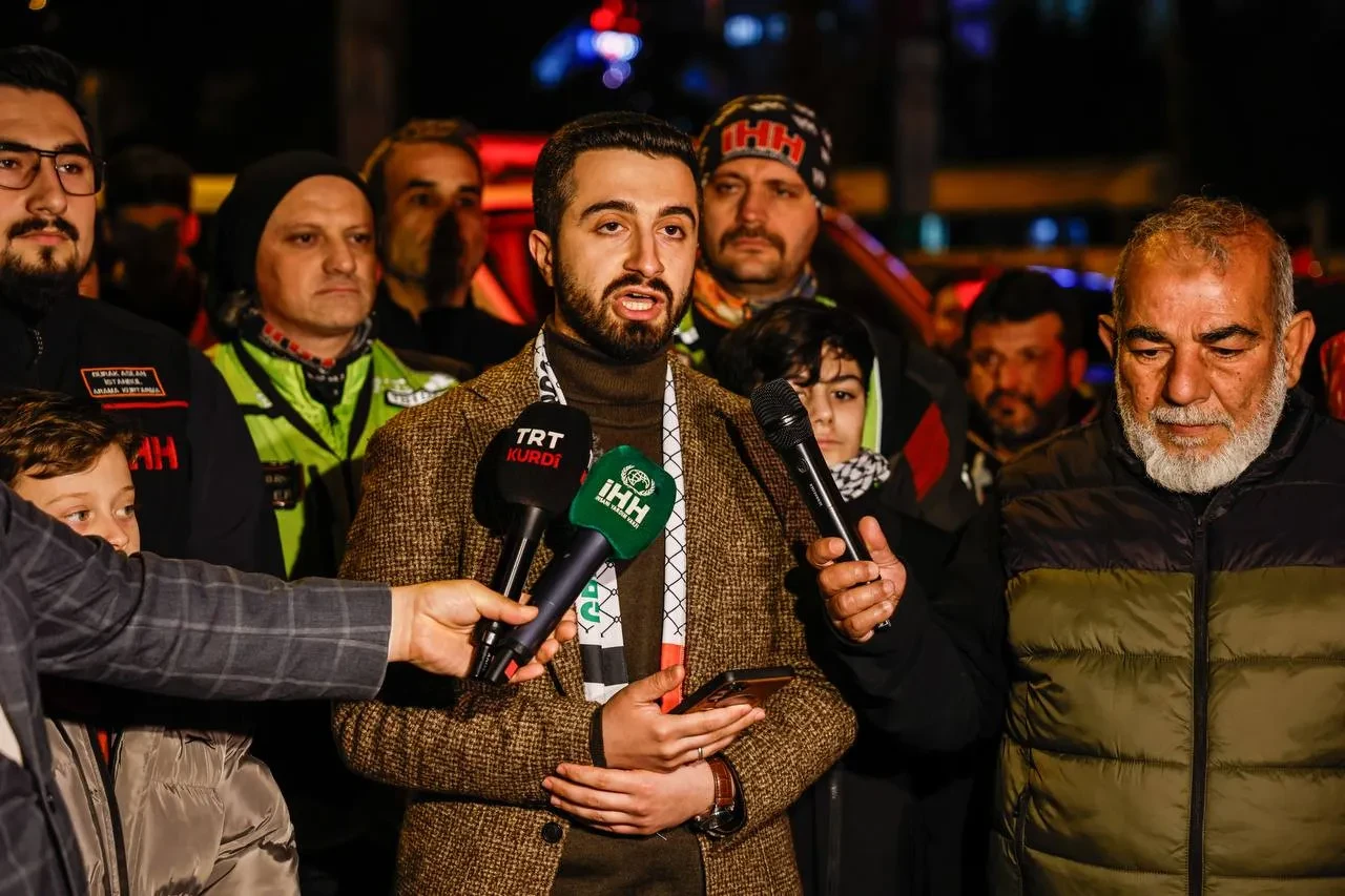 İstanbul’da işgalci İsrail ve ABD'ye karşı yüzlerce araçlık konvoy!