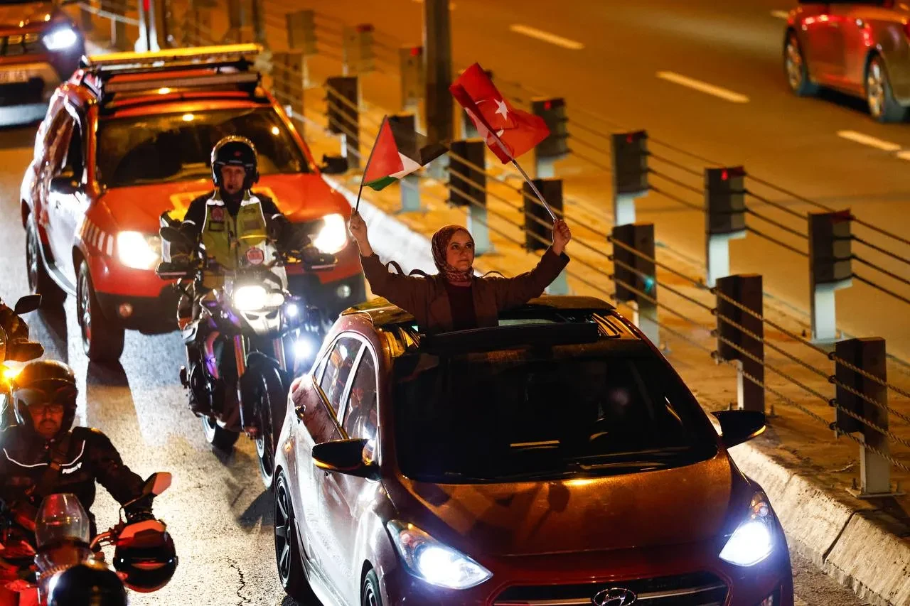 İstanbul’da işgalci İsrail ve ABD'ye karşı yüzlerce araçlık konvoy!