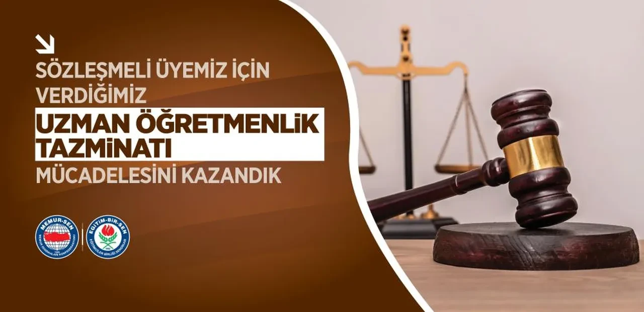 Mahkemeden emsal karar: Sözleşmeli öğretmenlere "uzman öğretmenlik" tazminatı ödenmesinin önü açıldı!