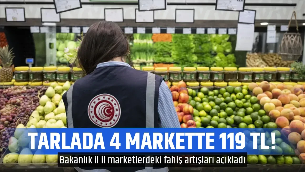 TARLADA 4 MARKETTE 119 TL!