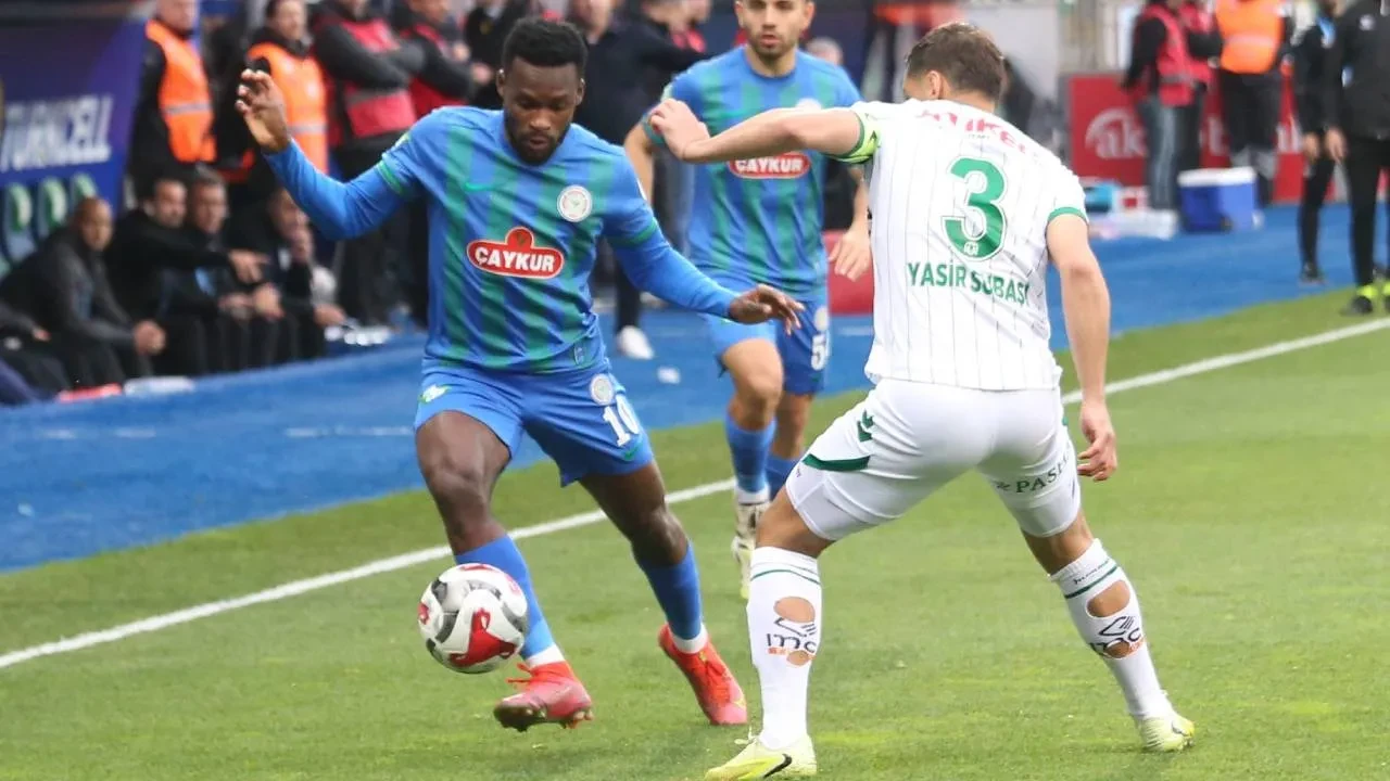 Çaykur Rizespor, Konyaspor'u mağlup etti! Karadeniz ekibinden 3-2'lik galibiyet