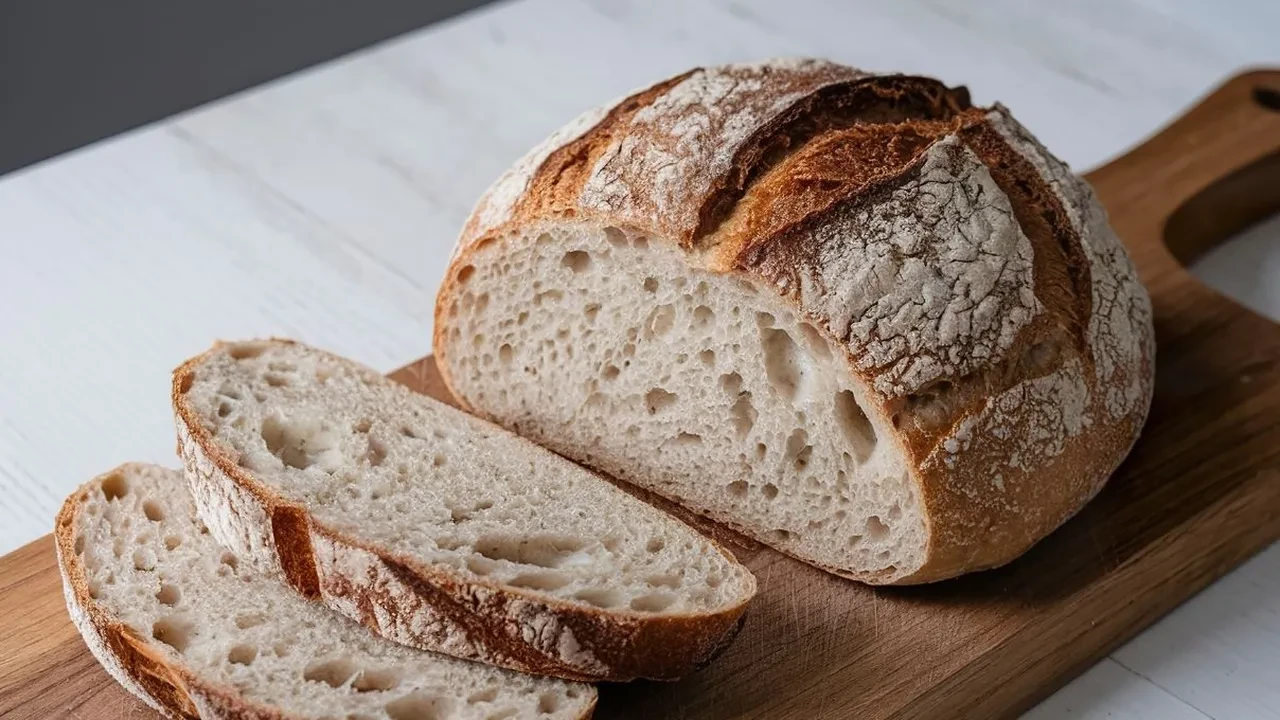 Çıtır çıtır ekşi mayalı ekmek tarifi! Bağırsakları çalıştıran dost
