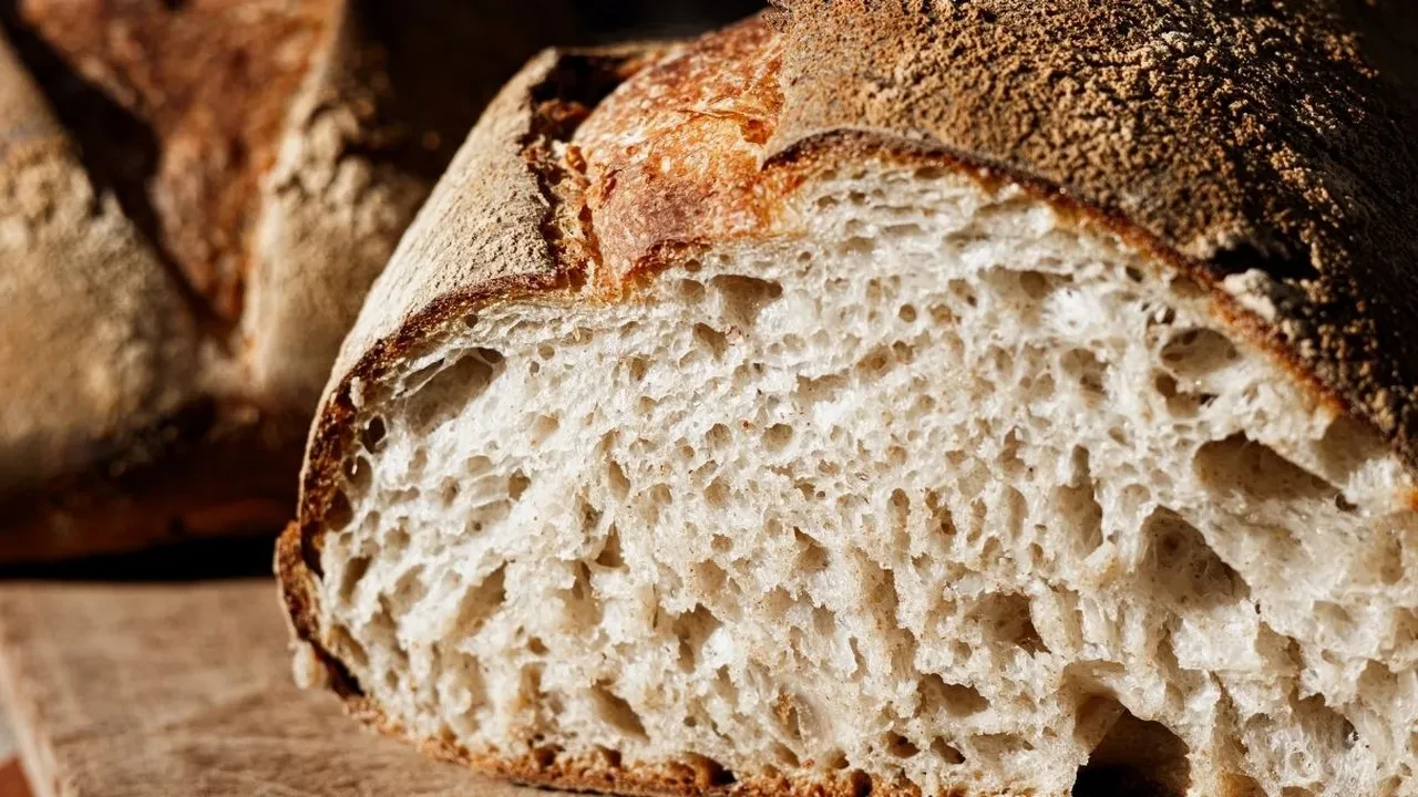 Çıtır çıtır ekşi mayalı ekmek tarifi! Bağırsakları çalıştıran dost