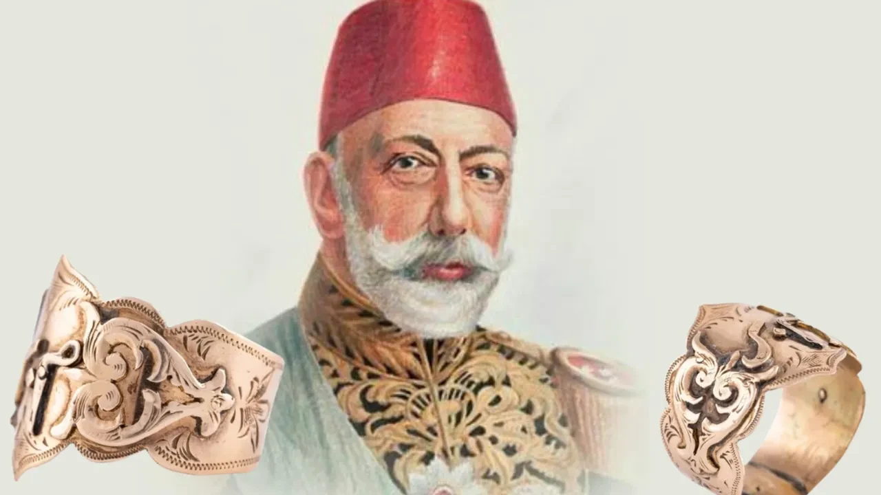 Mehmed V Reşad’a ait altın yüzük 1 dolardan satışta! Açık artırma usulü sahibini bekliyor