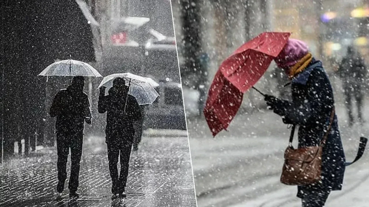 Meteoroloji, AFAD ve bakanlıktan peş peşe açıklama! İller tek tek açıklandı: Sağanak ve kar yağışı etkili olacak