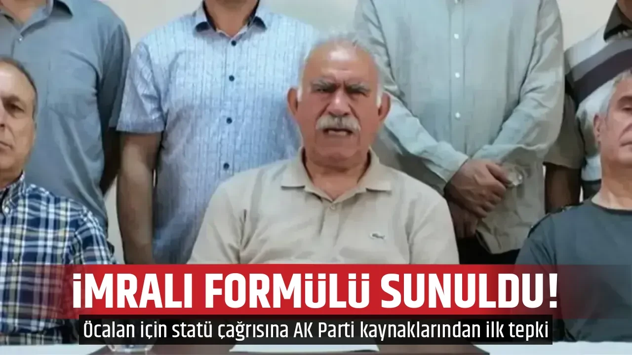 İMRALI FORMÜLÜ SUNULDU!