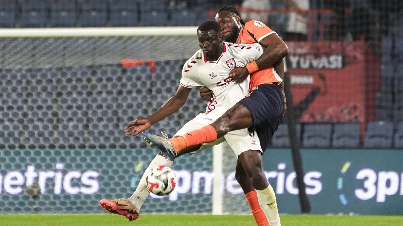 Başakşehir, Samsunspor'u 3 golle geçti! Samsunspor'un 4 maçlık galibiyet serisi sona erdi