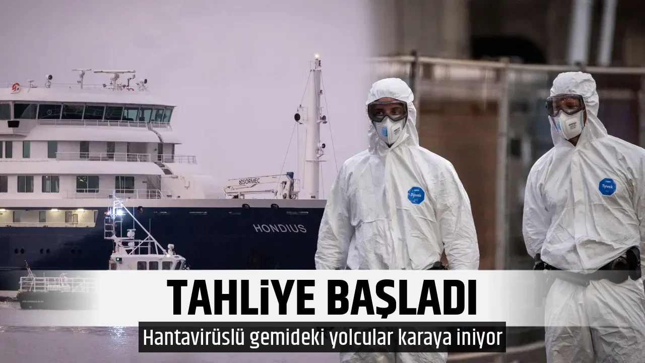 TAHLİYE BAŞLADI
