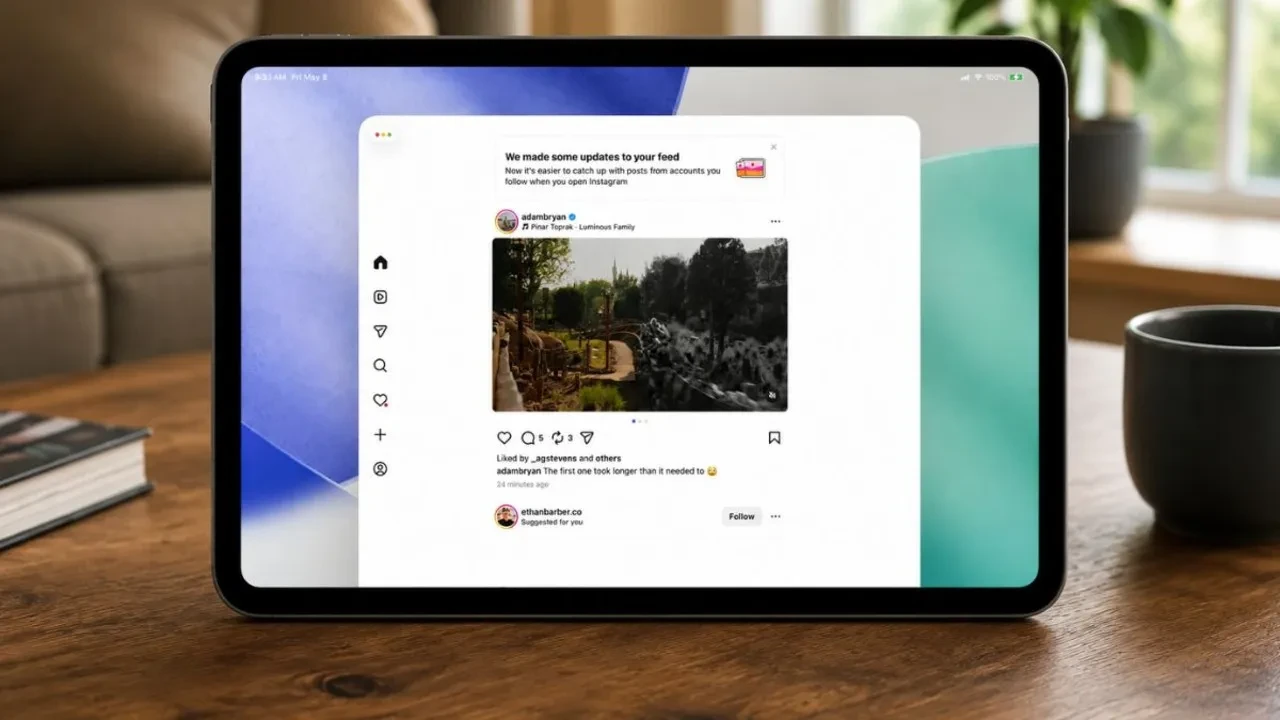 Instagram, iPad uygulamasını yeniden tasarladı: Tepki çeken tasarım değişti