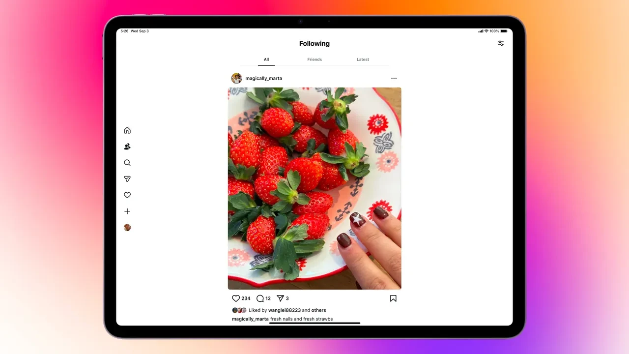 Instagram, iPad uygulamasını yeniden tasarladı: Tepki çeken tasarım değişti