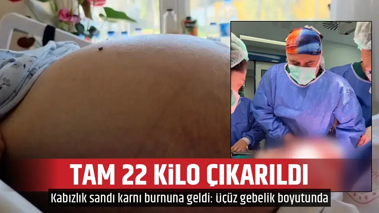 TAM 22 KİLO ÇIKARILDI