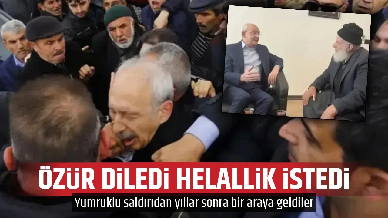 ÖZÜR DİLEDİ HELALLİK İSTEDİ