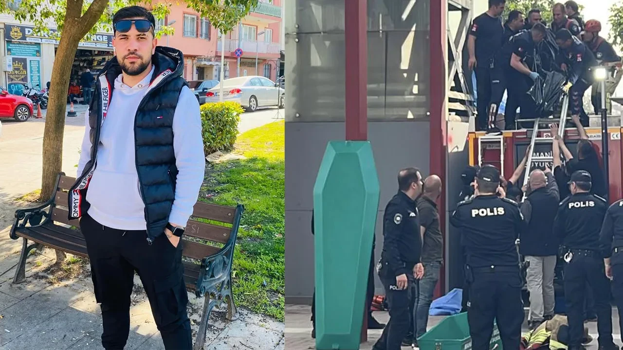 Manisa'da acı olay! Üst geçit asansöründe sıkışan genç baba hayatını kaybetti