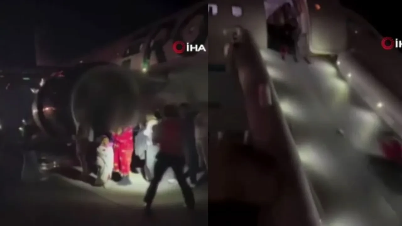 Piste kaçak giren kişiye uçak çarptı: 1 ölü, çok sayıda yaralı