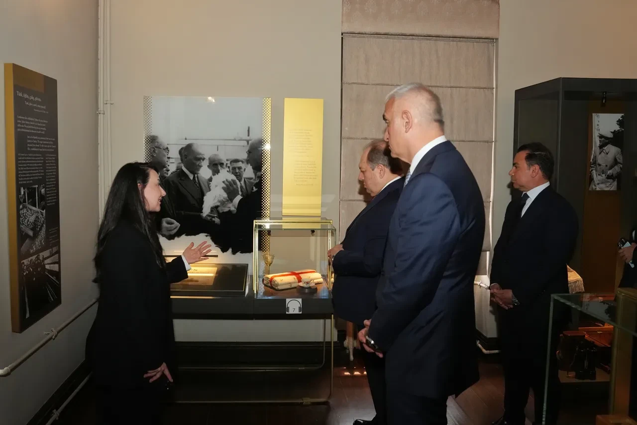 Bakan Ersoy, Yargıtay Başkanı Ömer Kerkez’i Cumhuriyet Müzesi’nde ağırladı  