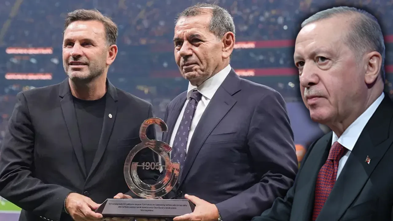 Cumhurbaşkanı Erdoğan'dan Dursun Özbek ve Okan Buruk'a tebrik telefonu