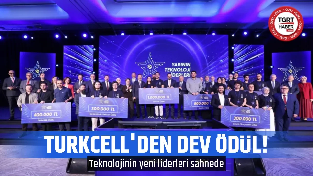 Turkcell’den genç mucitlere 3 milyon 300 bin TL’lik ödül!