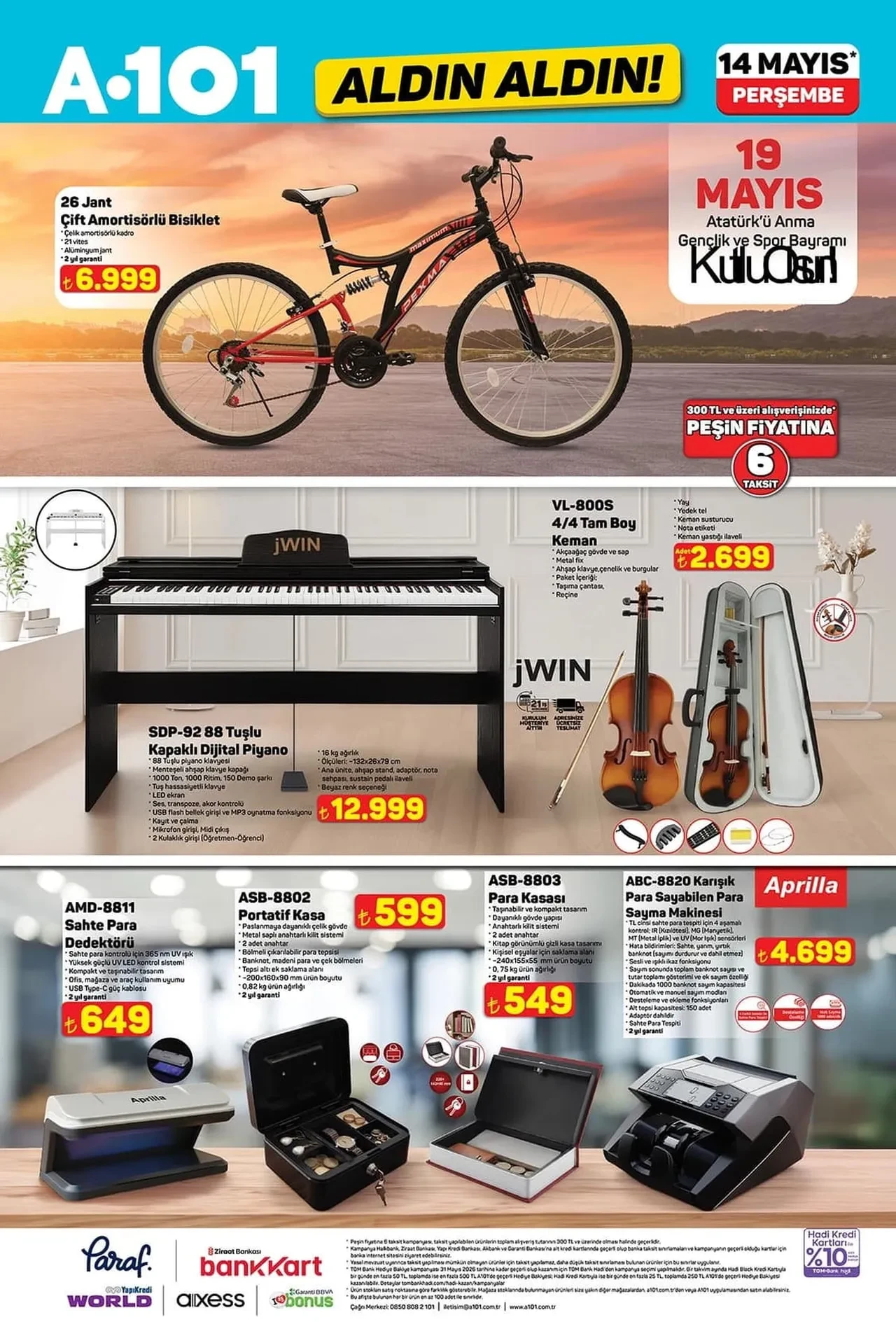 A101 14-21 Mayıs Aktüel Kataloğu 2026! Çeyiz seti, blender seti, çay makinesi, dokuma kilim, valiz çeşitleri geliyor