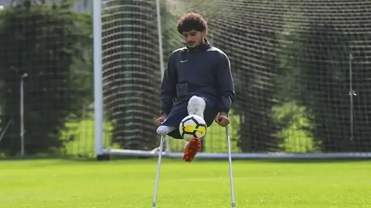 Ampute futbolcu Barış Telli’den Stavros Floros destek mesajı! “Ayağını kaybetmiş olabilirsin ama”