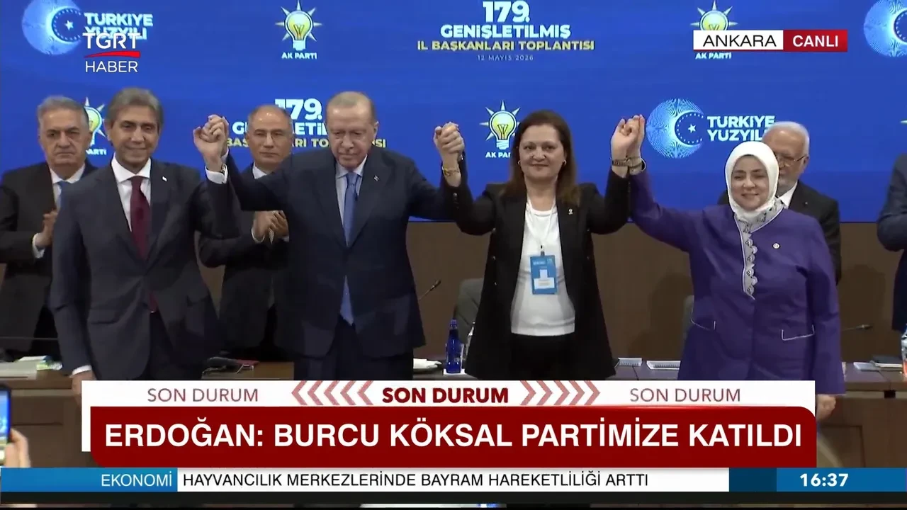 Cumhurbaşkanı Erdoğan açıkladı! Burcu Köksal AK Parti'ye katıldı: "Afyonkarahisar için birlikte çalışacağız"