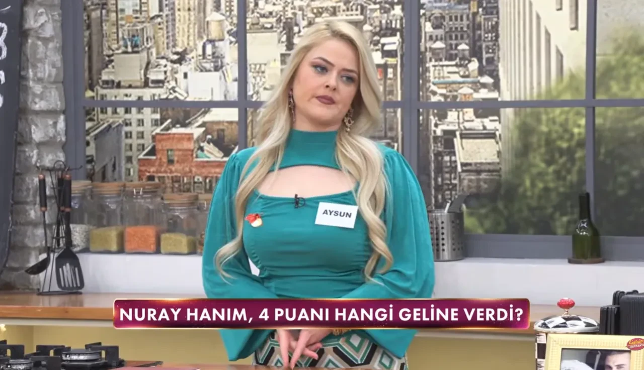 gelinim mutfakta yarım altın