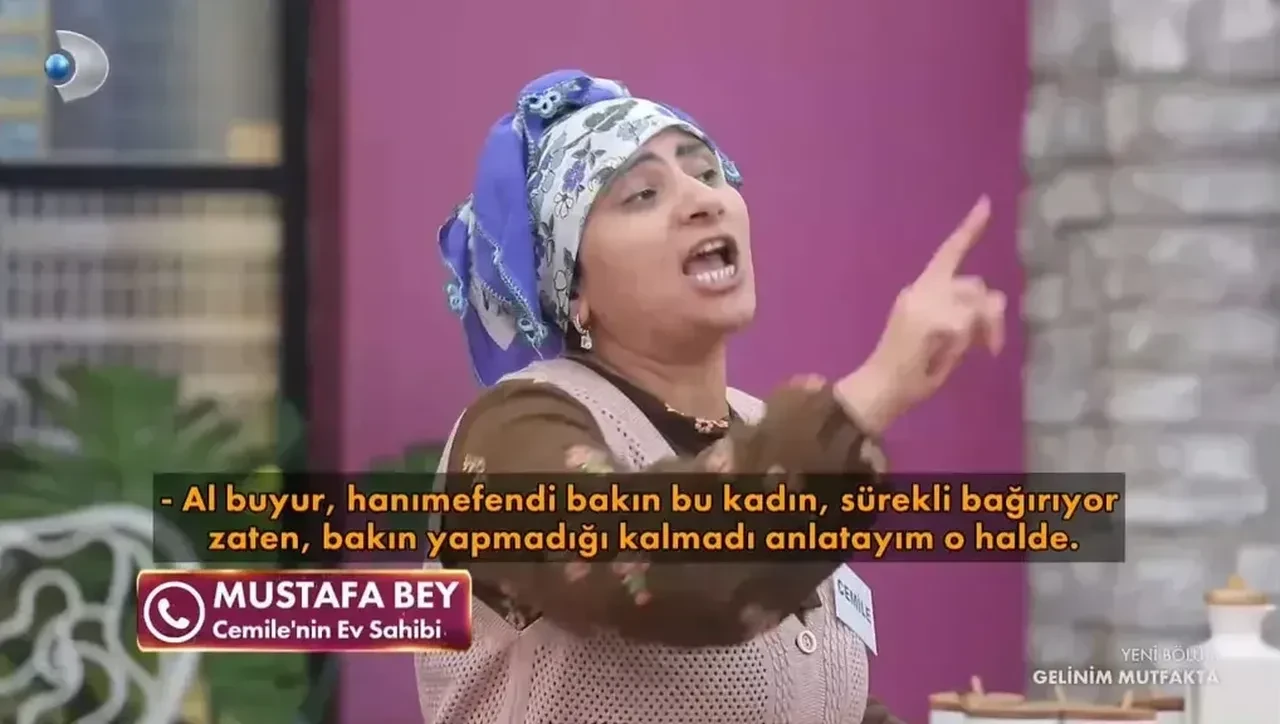 Gelinim Mutfakta Cemile'nin ev sahibi yayına bağlandı, iddiaları ağızları açık bıraktı! Cemile lavaboda tavuk mu kesti?