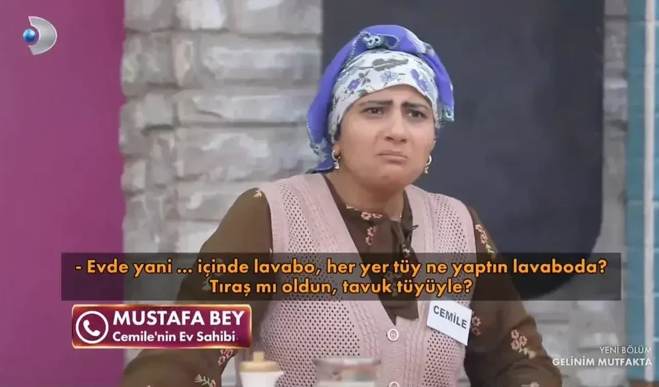 Gelinim Mutfakta Cemile'nin ev sahibi yayına bağlandı, iddiaları ağızları açık bıraktı! Cemile lavaboda tavuk mu kesti?