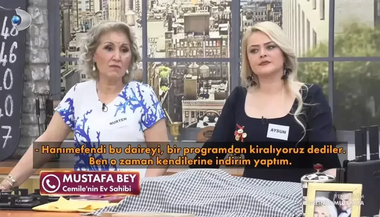 Gelinim Mutfakta Cemile'nin ev sahibi yayına bağlandı, iddiaları ağızları açık bıraktı! Cemile lavaboda tavuk mu kesti?