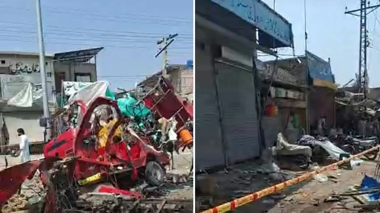 Pakistan'da pazar yerinde patlama: Çok sayıda kişi hayatını kaybetti