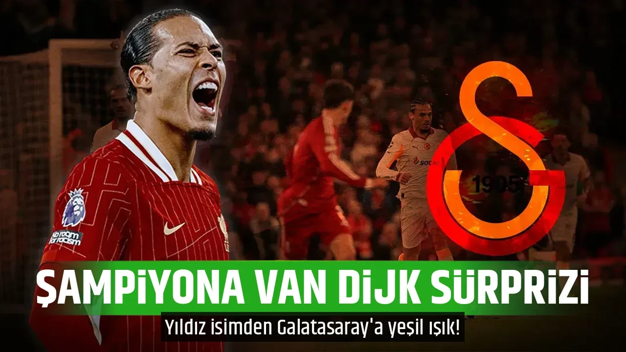 ŞAMPİYONA VAN DİJK SÜRPRİZİ
