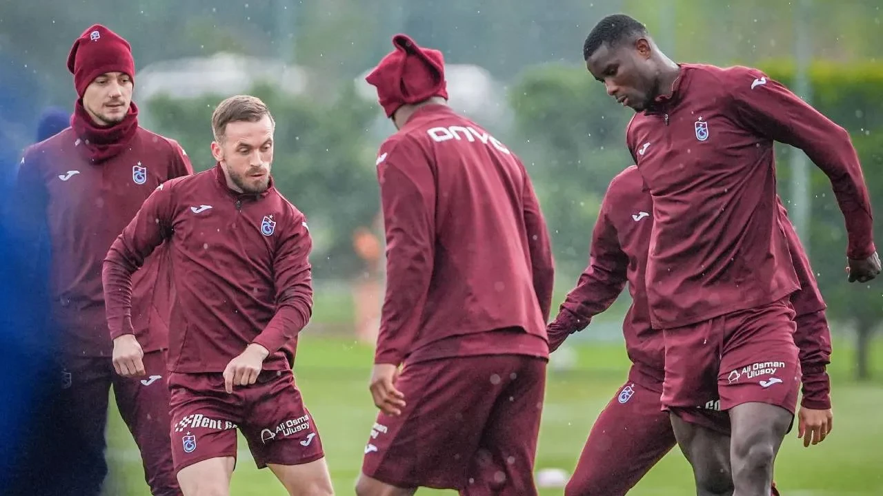 Trabzonspor'un Gençlerbirliği maçı kadrosu belli oldu! Bordo-mavililerde 3 isim kadroya alınmadı
