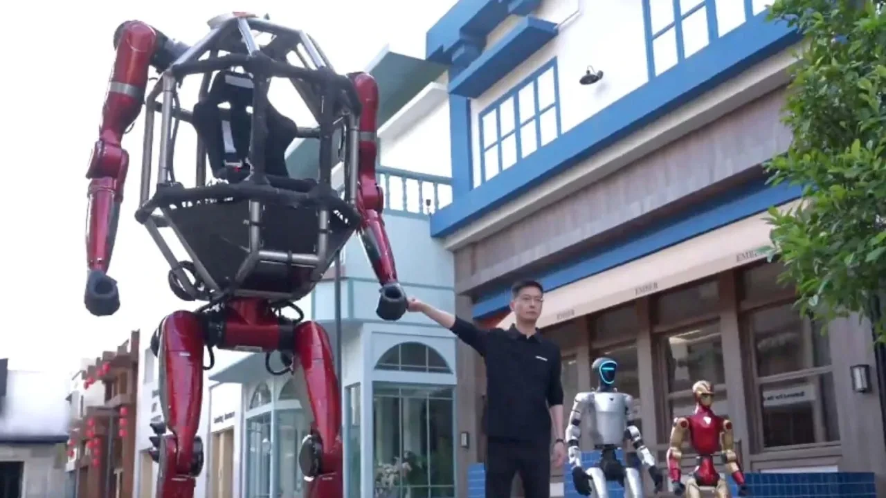 Yollarda dev robotların gezdiği döneme giriyoruz: Unitree, GD01 adlı mecha modelini tanıttı