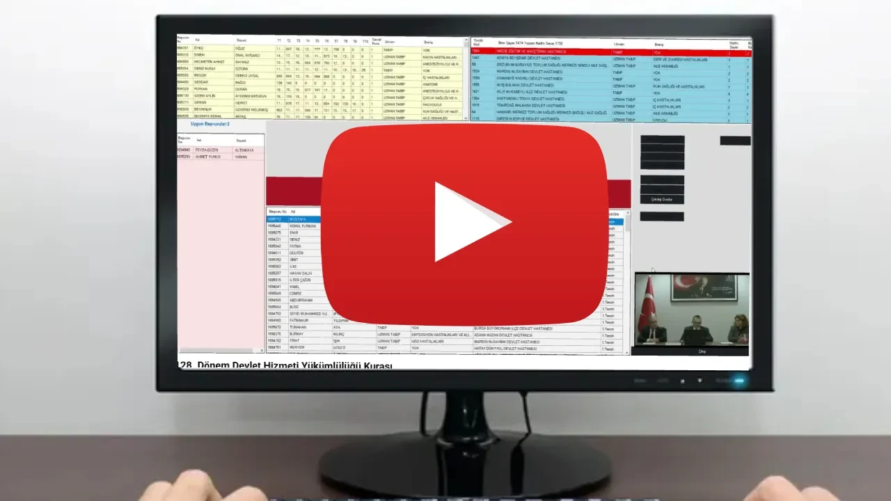 CANLI GSB işçi alımı kura sonuçları 2026 isim listesi açıklandı mı? GSB işçi alımı kura çekimi canlı izle ekranı 