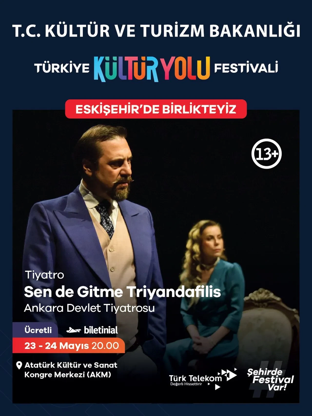 Eskişehir, Türkiye Kültür Yolu Festivali’ne ilk kez ev sahipliği yapacak: Şehirde dokuz gün boyunca festivale rüzgarı esecek