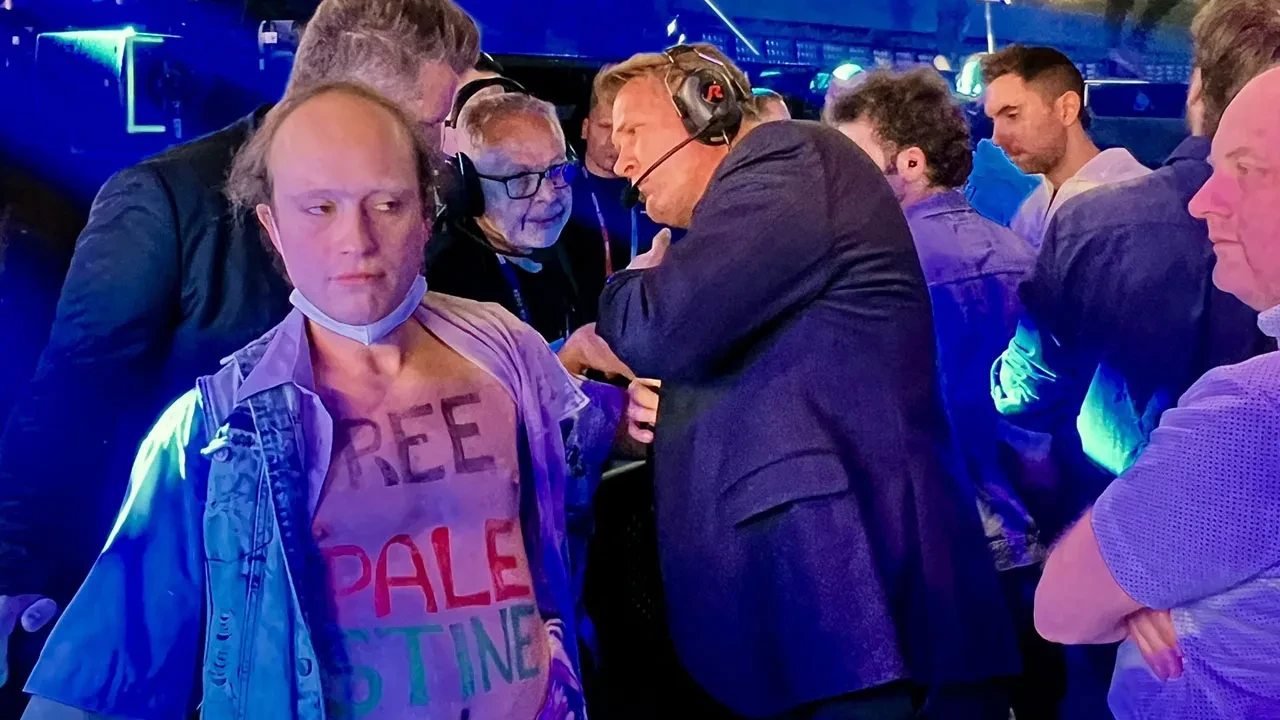 Eurovision'da İsrail protestosu: Soykırımı durdurun