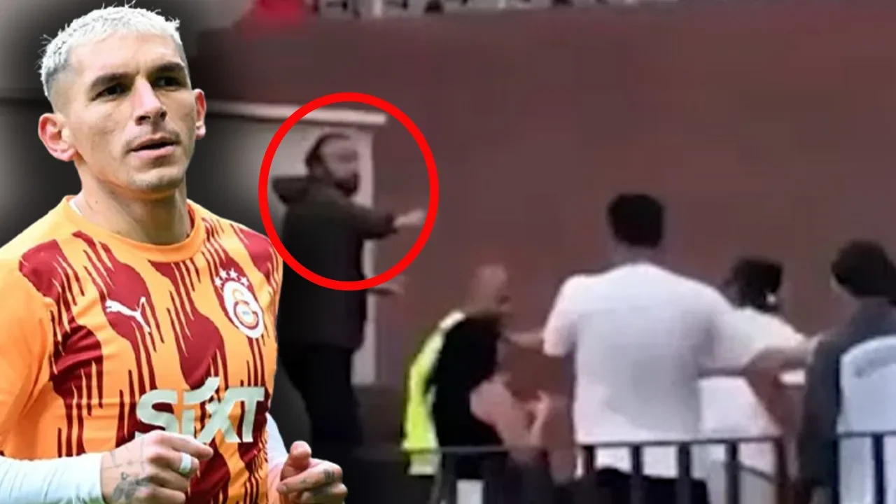 Galatasaraylı Lucas Torreira'ya yumruklu saldırının görüntüleri ortaya çıktı! 