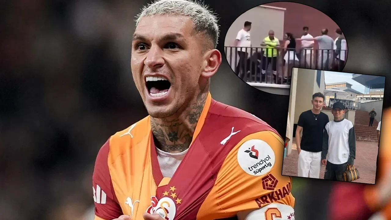 Lucas Torreira'ya yumruklu saldırıdan saniyeler öncesi! Çekilen fotoğrafta dikkat çeken detay
