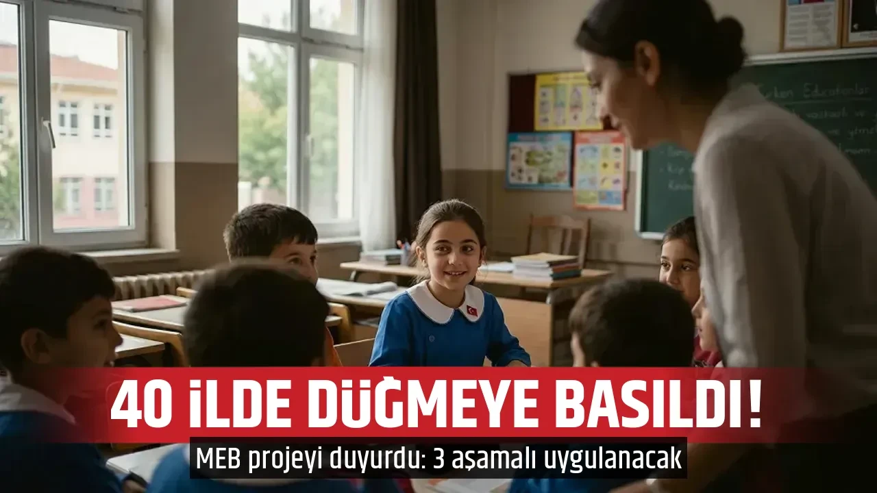 40 İLDE DÜĞMEYE BASILDI! 