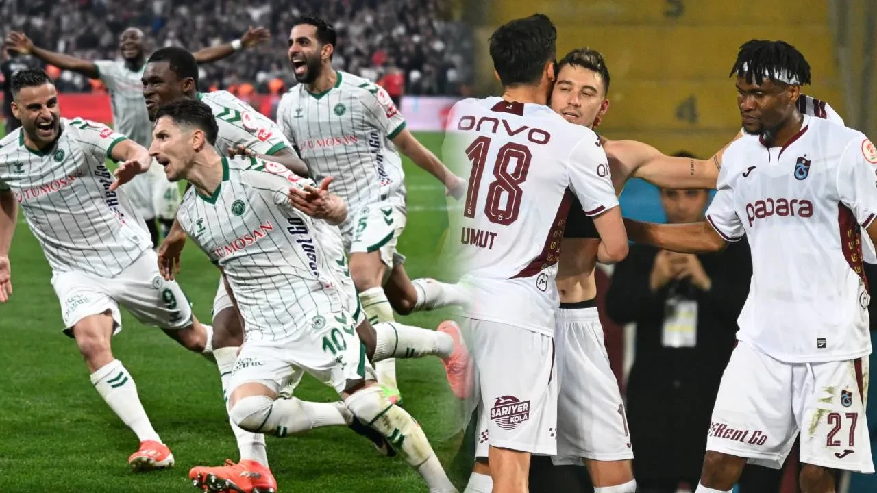 Ziraat Türkiye Kupası'nda finalin adı belli oldu! Konyaspor ile Trabzonspor kupa için karşılaşacak