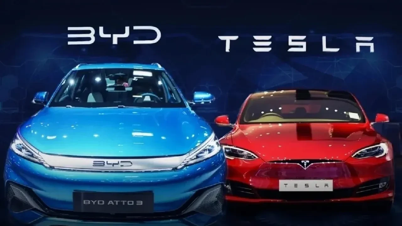 BYD bir alanda daha Tesla’yı geride bıraktı