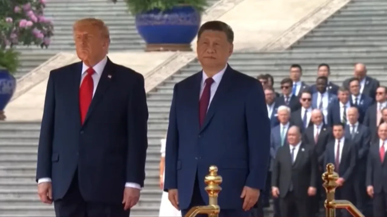 Çin'de tarihi zirve: Donald Trump-Şi Cinping görüşmesi başladı