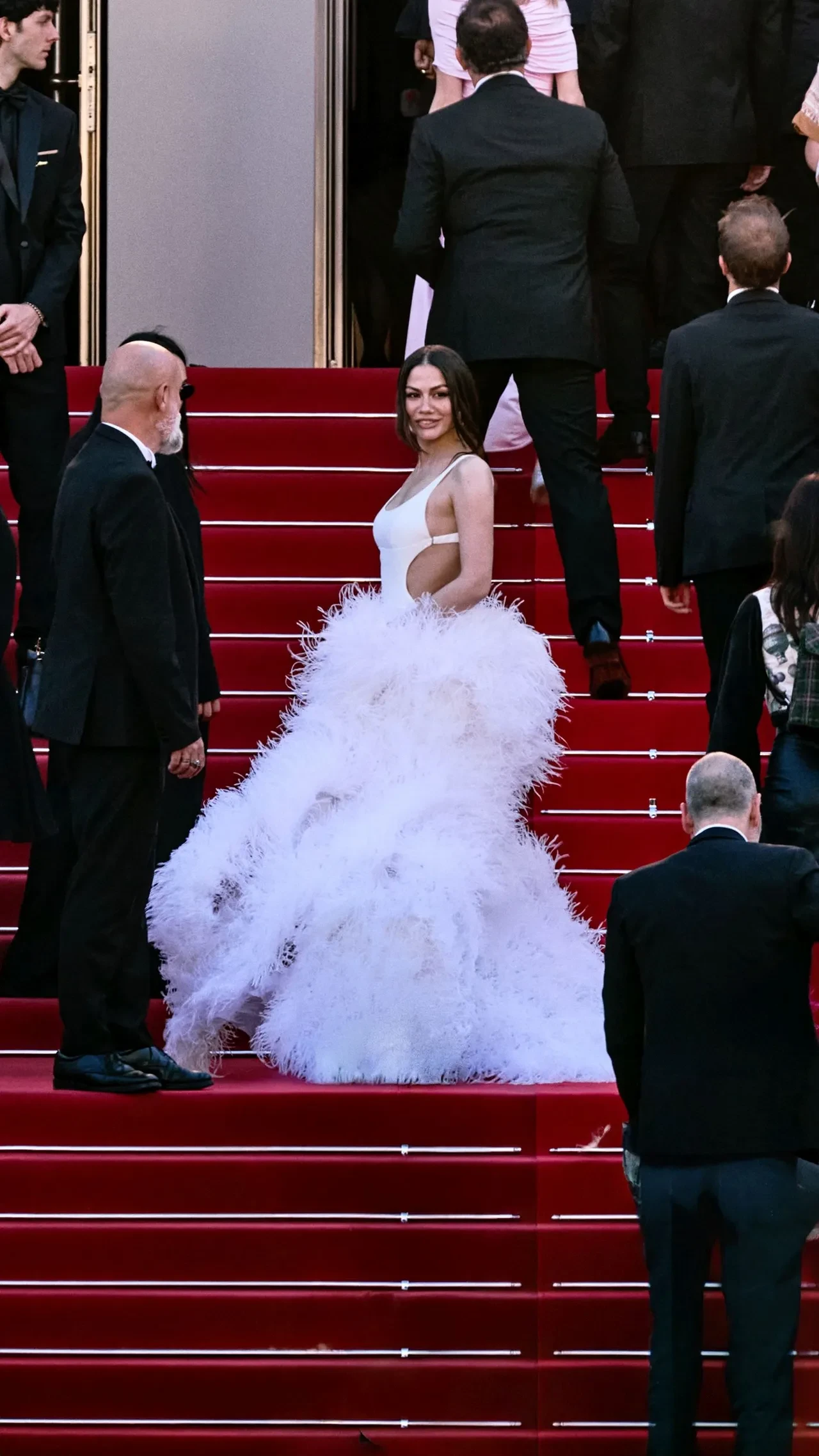 Demet Özdemir Cannes kırmızı halısında