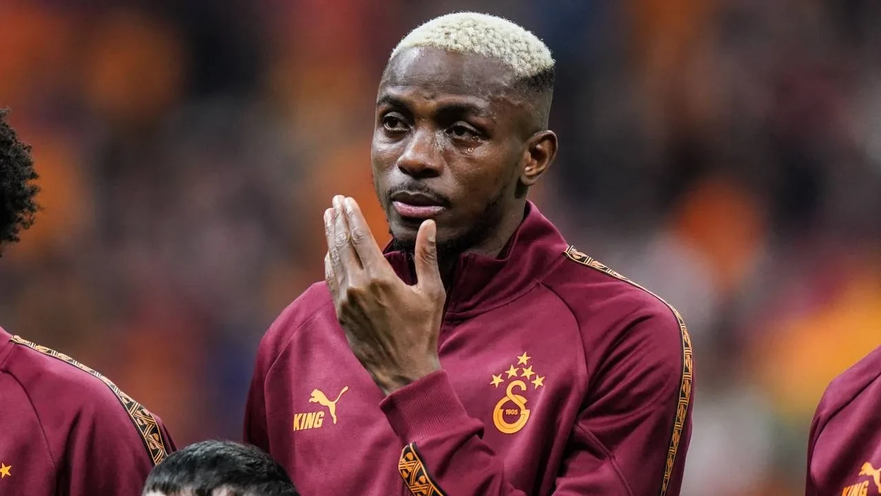 Galatasaraylı Osimhen geleceğiyle ilgili konuştu! "Galatasaray'da çok mutluyum"
