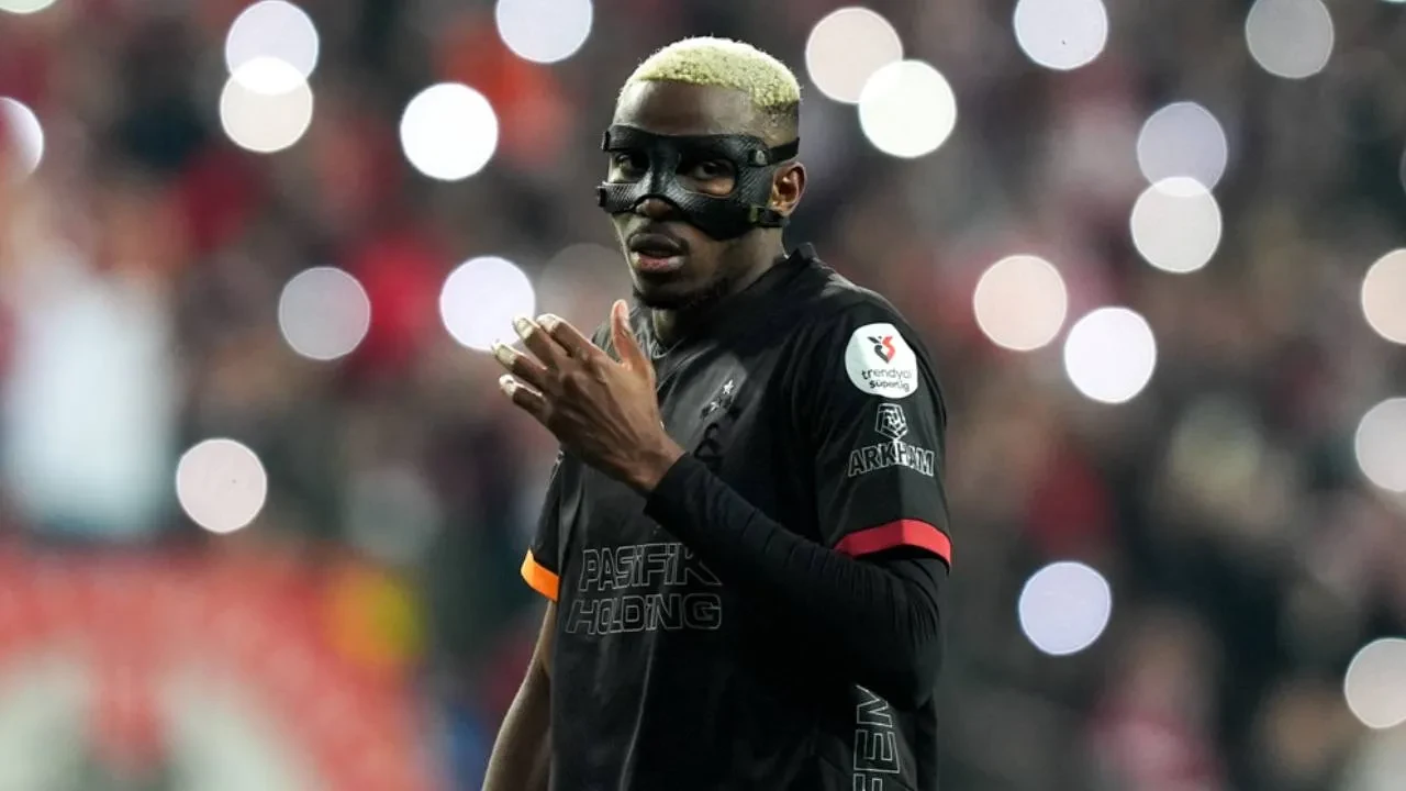 Galatasaraylı Osimhen geleceğiyle ilgili konuştu! "Galatasaray'da çok mutluyum"